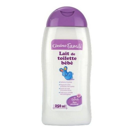 Avis Lait de toilette bébé CASINO 1