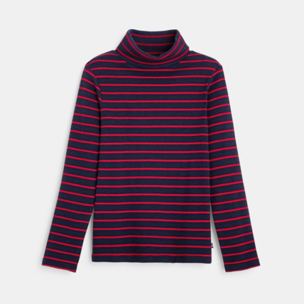 Avis T-shirt col roulé rouge garçon OKAIDI 2