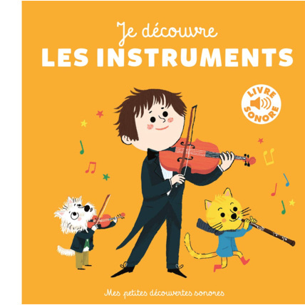 Avis Livre Sonore Je découvre les instruments GALLIMARD JEUNESSE 1