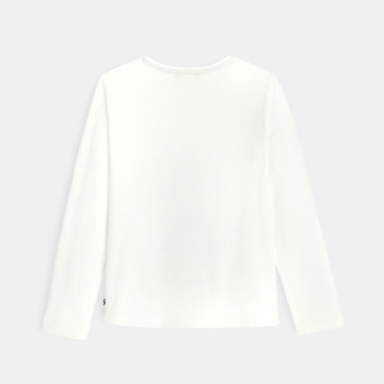 Avis T-shirt manches longues à message "Here come the girls" fille OKAIDI 3
