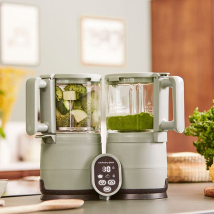 Avis Robot cuiseur en verre Nutribaby Glass Celadon Babymoov 2