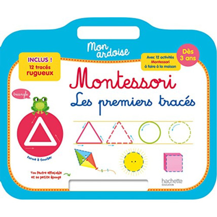 Avis Mon ardoise MONTESSORI Les premiers tracés Dès 3 ans Hachette Éducation 1