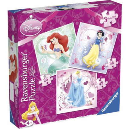 Avis Puzzle - Princesses Disney - 25, 36 et 49 pièces RAVENSBURGER 1