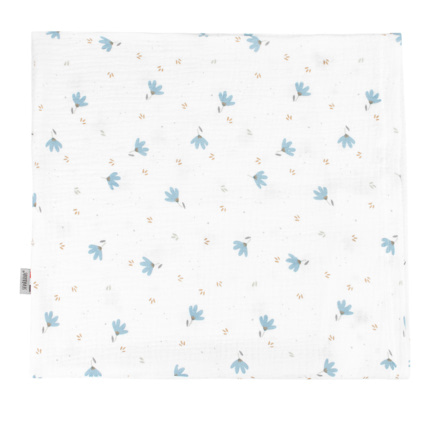 Avis Taie d'oreiller en gaze de coton, Bleuet Sevira Kids 1