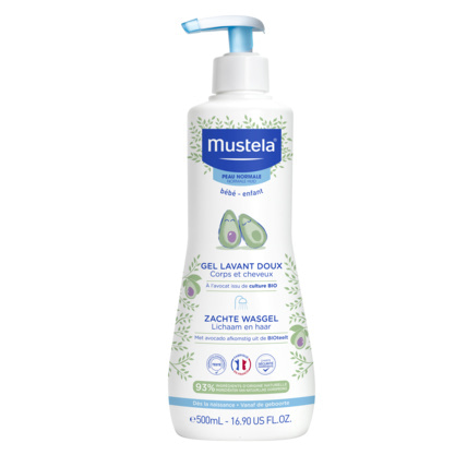 Avis Gel lavant doux à l'avocat bio Mustela 1
