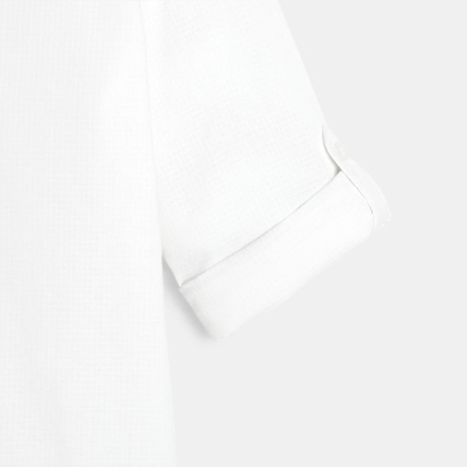 Avis Chemise unie blanche garçon OKAIDI 3