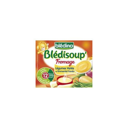 Avis BLEDISOUP Légumes Emmental fondu - dès 12 mois Blédina 1