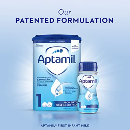 Avis Aptamil 1 premier lait pour nourrisson dès la naissance Aptamil 6