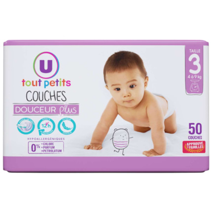 Avis Couches Douceur Plus U TOUT PETITS 1