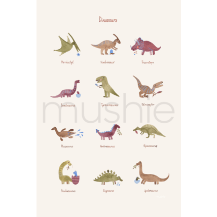 Avis Poster Medium MUSHIE 3