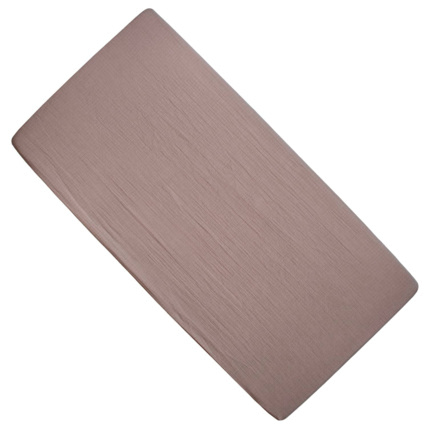 Avis Drap housse en gaze de coton à carreaux Sevira Kids 5