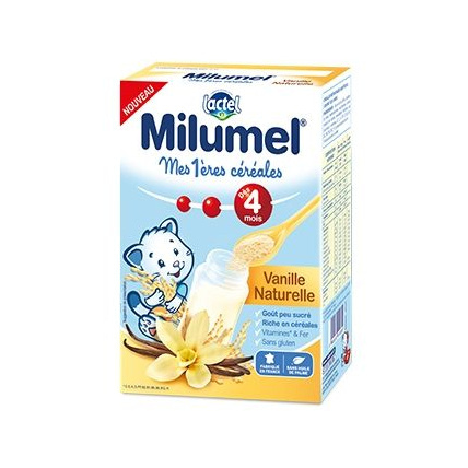 Avis Mes 1ères céréales infantile Milumel - Vanille naturelle LACTEL 1