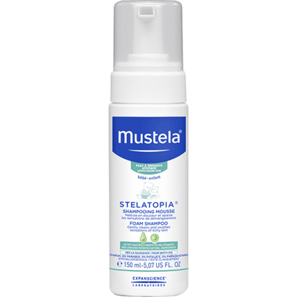 Avis Stelatopia® Shampooing Mousse Mustela 1