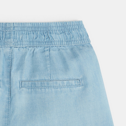 Avis Short en lyocell bleu fille OKAIDI 4