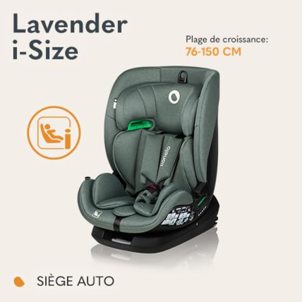 Avis Siège Auto LAVENDER I-SIZE  LIONELO 2