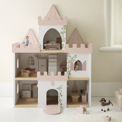 Avis Maison De Poupée Château De Princesse En Bois - Figurines Et 10 Meubles Petite Amélie 1