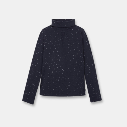 Avis T-shirt col roulé bleu fille OKAIDI 1