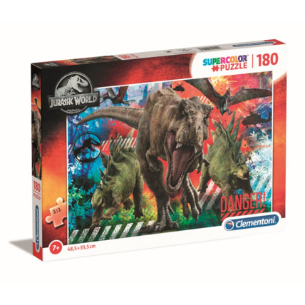 Avis Puzzle Jurassic World - 180 pièces CLEMENTONI 1
