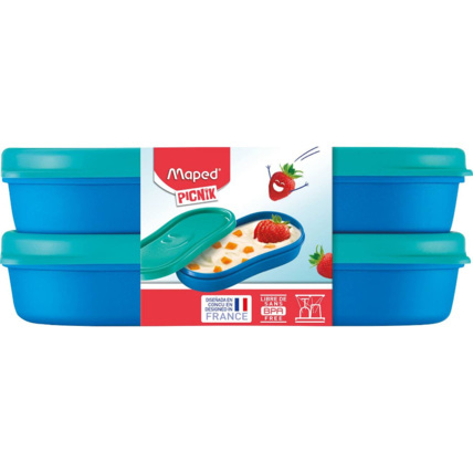 Avis Lot de boîtes à gouter MAPED 2