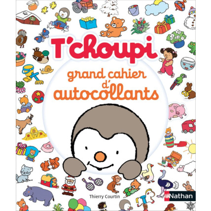 Avis Mon grand cahier d'autocollants T'choupi  NATHAN 1