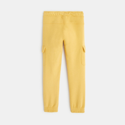 Avis Jogging uni à poches cargo jaune garçon OKAIDI 3
