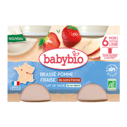 Avis Brassé pomme fraise Babybio 1