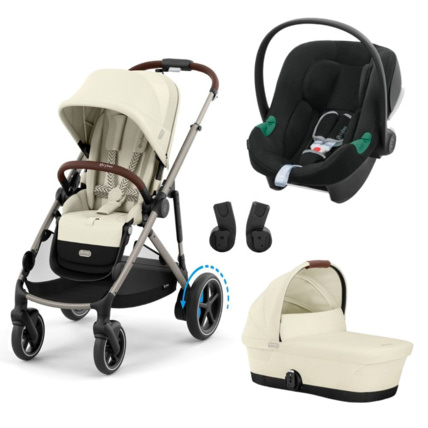 Avis Poussette Trio e-Gazelle S + Siège auto Aton b2 i-Size + Nacelle S CYBEX 3