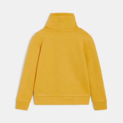 Avis Sweat-shirt à message jaune garçon OKAIDI 3