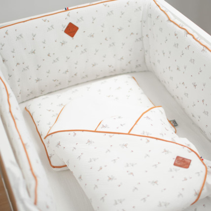 Avis Tour de lit universel en gaze de coton, Melody Sevira Kids 4