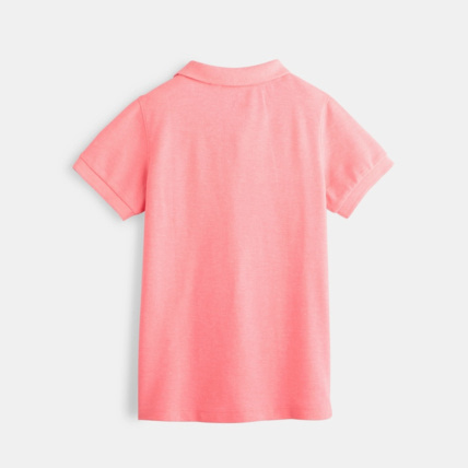 Avis Polo en coton piqué rose garçon OKAIDI 2