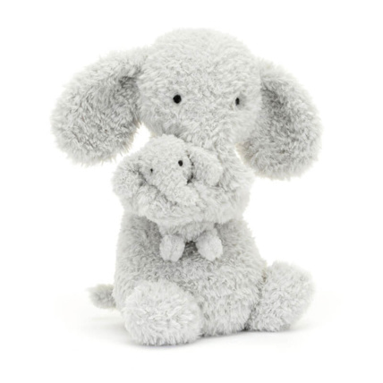 Avis Peluche éléphant Huddles Grey Elephant Jellycat 1