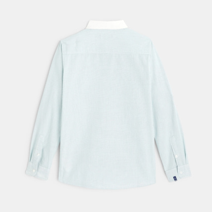 Avis Chemise chic avec nœud papillon bleue garçon OKAIDI 3