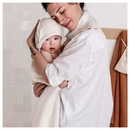 Avis Cape de bain tablier XXL Parent/Bébé en viscose CANDIDE 3