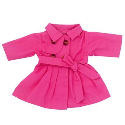 Avis Vetement poupées - Manteau rose CERISE ET CAPUCINE 1