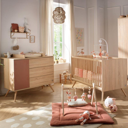 Avis Chambre Duo Seventies Lit bébé évolutif + Commode Sauthon 4