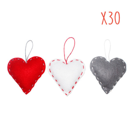 Avis Kit à Coudre En Feutrine Cœurs - Poppy Heart LOOLIPO 2