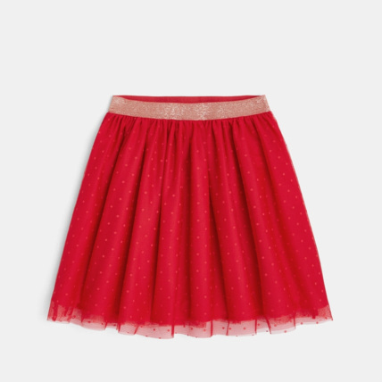 Jupe tutu plumetis rouge fille OKAIDI Comparateur Avis Prix