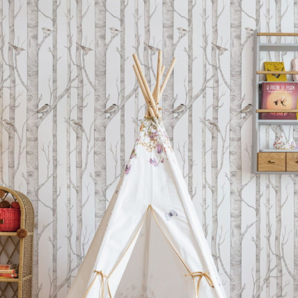 Avis Papier peint enfants Forêt de Bouleaux Dekornik 1