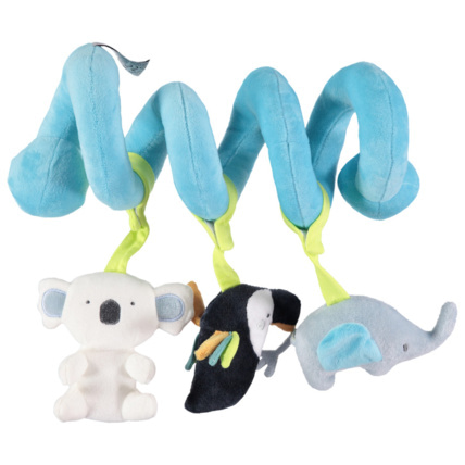 Avis Spirale d'activités en velours Crazy Jungle Prémaman 1