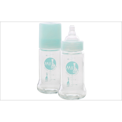 Avis Biberon Mii Sophie la girafe 230ml en verre VULLI 1