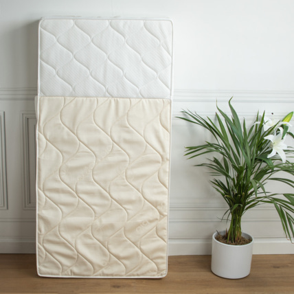 Avis Matelas bébé Anti-reflux en coton bio Sevira Kids 2