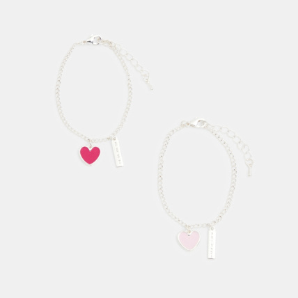 Avis Bracelets "best friends" (lot de 2) jaune fille OKAIDI 1