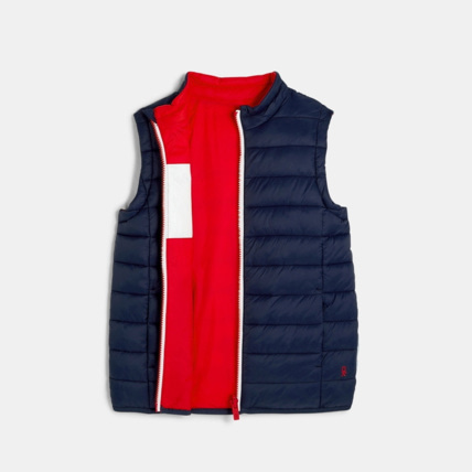 Doudoune sans manches reversible bleue garcon OKAIDI Comparateur Avis Prix