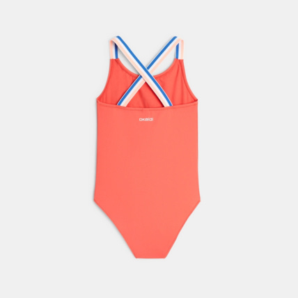 Avis Maillot de bain 1 pièce orange fille OKAIDI 3