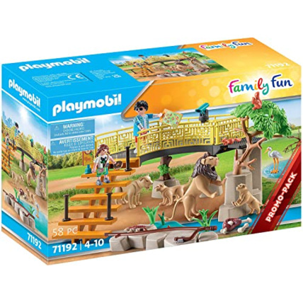 Avis Playmobil Family Fun - Espace des lions PLAYMOBIL 1