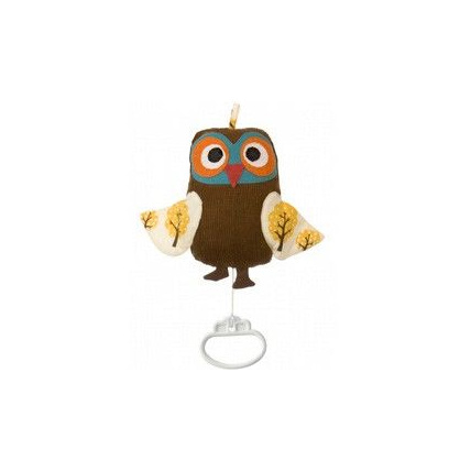 Avis Peluche musicale Owl FERM LIVING 1