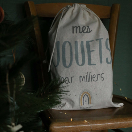 Avis Sac à jouets en coton Trois Kilos Sept 2