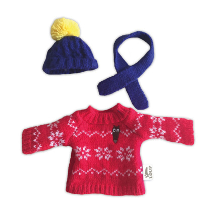 Avis Tenue d'hiver pour peluche Le Loup EDITIONS AUZOU 1