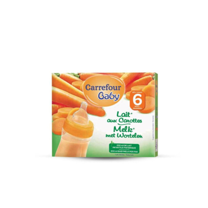 Avis Lait aux carottes CARREFOUR 1
