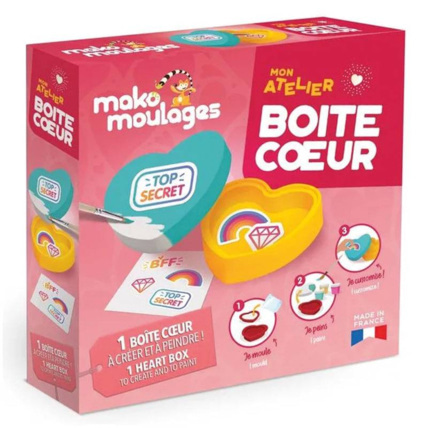 Avis Mon atelier - Boîte Coeur Mako Moulages 1